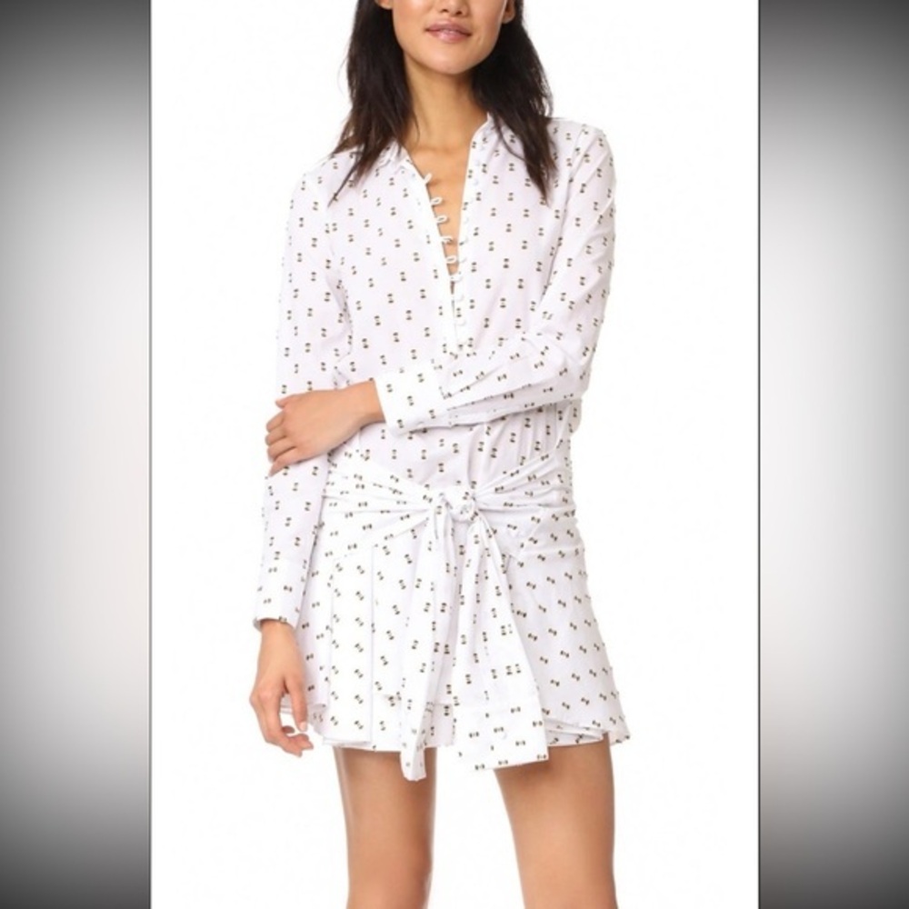 Derek Lam 10 Crosby By Anthropologie Dress | White | Size 2 
NWOT